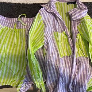 Boohoo Matching Summer Set Siz L